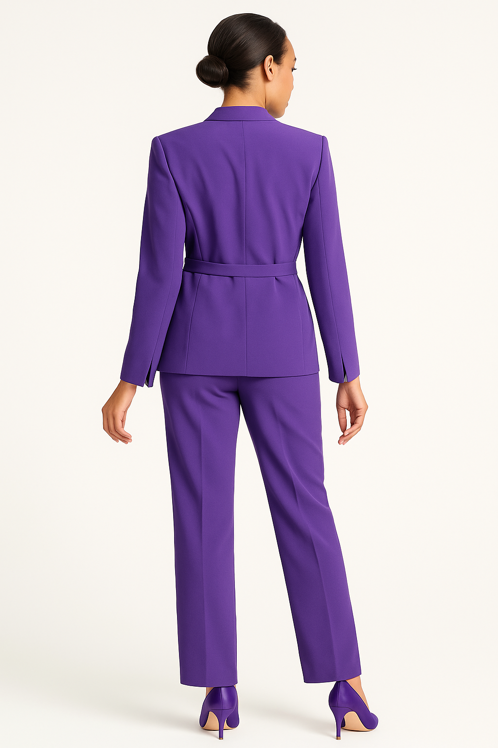 Royal Amethyst Tailored Pant Set