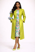 Spring Majesty Coat Dress Ensemble